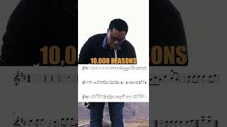 10000 Reasons Bless The Lord Alto Sax Sheet Music [upl. by Eiramanit]