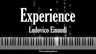 Experience  Ludovico Einaudi  Solo Piano Tutorial [upl. by Gnouc]