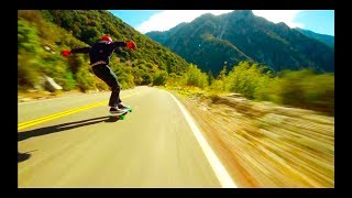 Crazy downhill longboarding by abec 11 [upl. by Julian310]