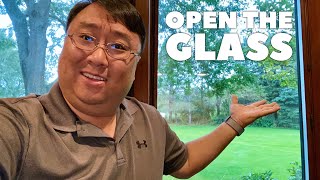 How to Open Pella Sliding Glass Doors and Windows for Cleaning [upl. by Hrutkay]