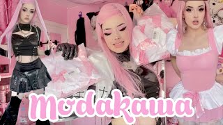 Modakawa store review kawaii clothing try on haul [upl. by Ennaed]