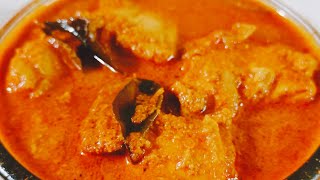 Thenga Aracha Meen Curry Neymeen Curry with Coconut  നെയ്മീൻകറി [upl. by Morganica200]