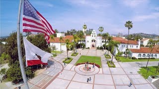 Aerial Tour of San Diego State University [upl. by Ntsud]