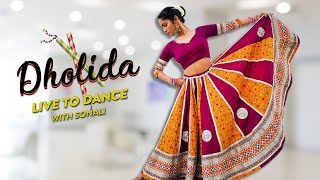 Dholida  Loveyatri  Garba Dance  LivetoDance with Sonali [upl. by Nyliac]