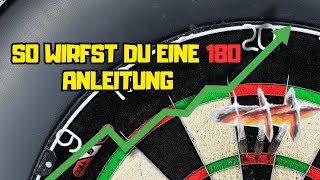 Darts So wirfst du eine 180  Ultimative Anleitung [upl. by Sarid118]