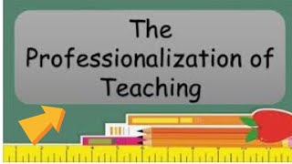 What is Professionalization Process and ProfessionalismBEd 8612 LMS ONLINELECTURE AIOU unit2 [upl. by Torosian]