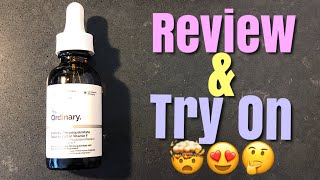 The Ordinary Skincare Review  The Ordinary Ascorbyl Tetraisopalmitate Solution 20 In Vitamin F [upl. by Schear710]