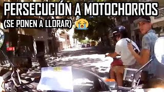 quotSOY MENOR JEFEquot  PERSECUCIÓN A MOTOCHORROS EN ROSARIO [upl. by Shanda]