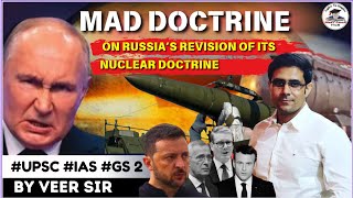 Putin Declares World War 3 mad doctrine  UPSC Current Affairs  World Affairs [upl. by Ycam]