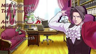 Miles Edgeworth Takes Your Case II Ace Attorney Audio RP II Miles Edgeworth X Listener [upl. by Ayle]