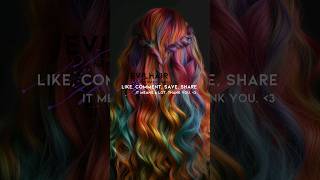 hair inspo ✨😍haircolor noanimaltesting colorfullhair MultiColorHair rainbowhair [upl. by Ahsennek461]