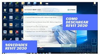 Instalación gratuita y Novedades Revit 2020 [upl. by Patrice662]