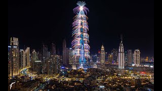 Burj Khalifa New Years Eve 2022 Fireworks [upl. by Kegan]