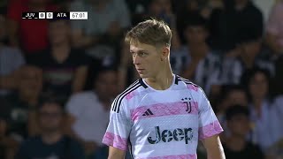 Hans Nicolussi Caviglia vs Atalanta PreSeason 13082023 [upl. by Boarer]