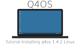 Tutorial Installing q4os 142 Linux and a quick tour based on Debian Ubuntu alternative [upl. by Ecertak]