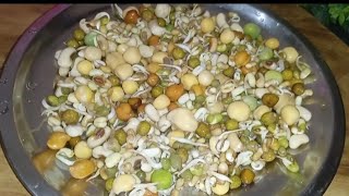 भेल भाल की सब्जी mix sprouts recipeHow To Make Bhel Bhal Bhel Bhal Kaise Banaen [upl. by Kcirdnek898]