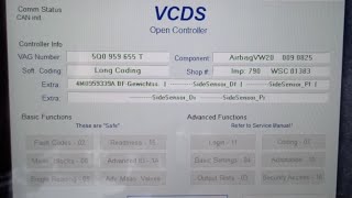 VCDS Scanning for Fault Codes in my 2015 VW GTI [upl. by Adlai77]