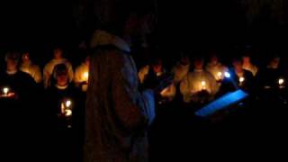 Easter Vigil Exsultet Dominican House [upl. by Ahsiyk956]