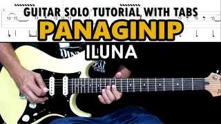 Panaginip  Iluna  Guitar Solo Cover amp Tutorial with Tabs [upl. by Nydroj]