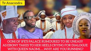 Why Are You Running Olori Ashley Allegedly Runs Amok Crying For Dialogue With Queen Naomi As Ooni [upl. by Moina]