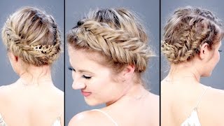 FISHTAIL BRAIDED TUTORIAL  Milabu [upl. by Nidorf]