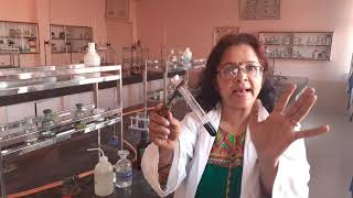 Oxalate ions test in Chemistry laboratory by Seema Makhijani [upl. by Salas]