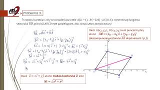 Matematica Clasa a 9 a Vectori în plan Probleme recapitulative [upl. by Haroun43]