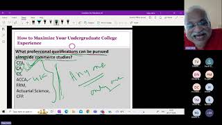 How to Maximize Your Undergraduate College Experience by CA Dr Vijay Satra [upl. by Sekofski]