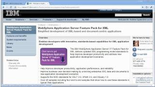 Getting started with the WebSphere Application Server Feature Pack for XML [upl. by Gauntlett]