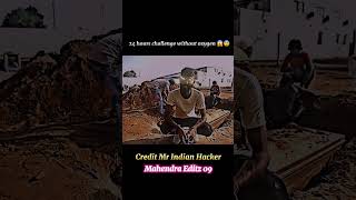 24 Hours Challenge For No Oxygen 😨 Credit Mr Indian hacker 😭 😨shorts trending mrindianhacker [upl. by Weikert]