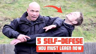 5 Self Defense Moves You Must Learn Now [upl. by Ajssatan]