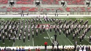 OSUMB 2009 Buckeye Invitational Ramp a Jazz Halftime Show Script Ohio [upl. by Reppep]