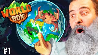 Soy Un DIOS En Este Juego  Simulador de Dios  WORLDBOX [upl. by Sualokin54]