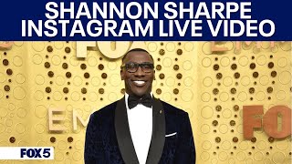 Shannon Sharpe addresses Instagram livestream [upl. by Pilloff]