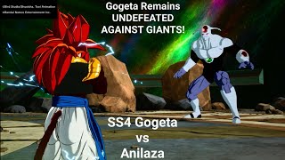 DRAGON BALL Sparking ZERO  SS4 Gogeta vs Anilaza online match [upl. by Sibyl]