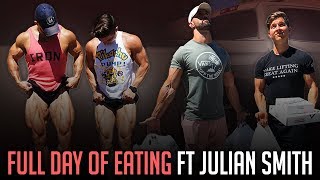 Julian Smith Full Day Of Eating  Bodybuilding amp Macro Friendly Foods [upl. by Nalra]