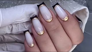 Nail art designs 2024nail art compilation designs nail polish [upl. by Karlow]