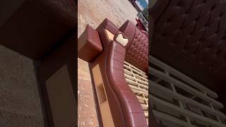 Sofa come bed ready home Full wood  fabric waksin trending shortvideo interiordesign furniture [upl. by Camala288]