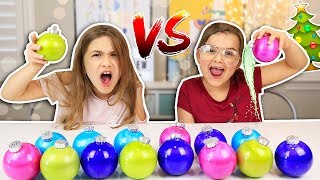 Dont Choose the Wrong Christmas Ornaments Slime Challenge  JKrew [upl. by Canfield30]