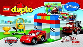 LEGO instructions  DUPLO  Cars  10600  Classic Race [upl. by Ikila]