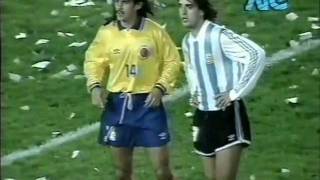 Argentina 0Colombia 5 para la Copa Mundial de Fútbol 1994 parte 7 [upl. by Camella]