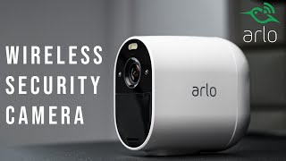 Arlo Essential Spotlight Camera  Full Review [upl. by Nnaesor]