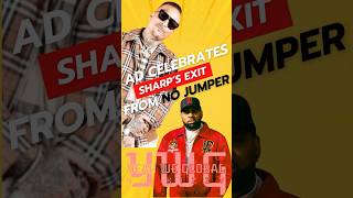 AD CELEBRATES SHARPS EXIT FROM NO JUMPER [upl. by Giwdul]