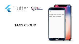 Flutter Tutorial Create Tags Cloud [upl. by Gnov300]