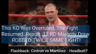 Martinez vs Cintron was a miscarriage of boxing justice [upl. by Malkin127]