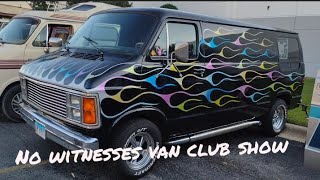 No Witnesses Van Club Show Customs Campers Party Machines Murals Vintage 1960s 1970s 1980s [upl. by Pussej]