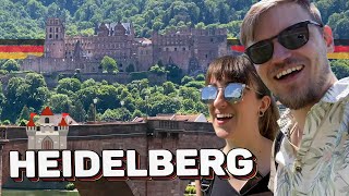 HEIDELBERG É MAIS QUE UM CASTELO NA ALEMANHA 🏰 🇩🇪  Alemanizando em BadenWürttemberg [upl. by Ailla406]