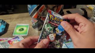 Opening a Pokemon Eevolutiin Tin 2023 Vaporeon from Target [upl. by Llertnek]