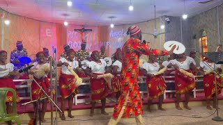 African Christmas Dance  Egwu Egedege Egwu gaeme clip  Alex Ugwu [upl. by Schwinn429]