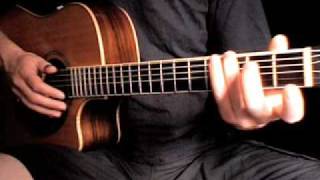 Learn fingerpicking guitar  Freight train 4  tab [upl. by Griffith]